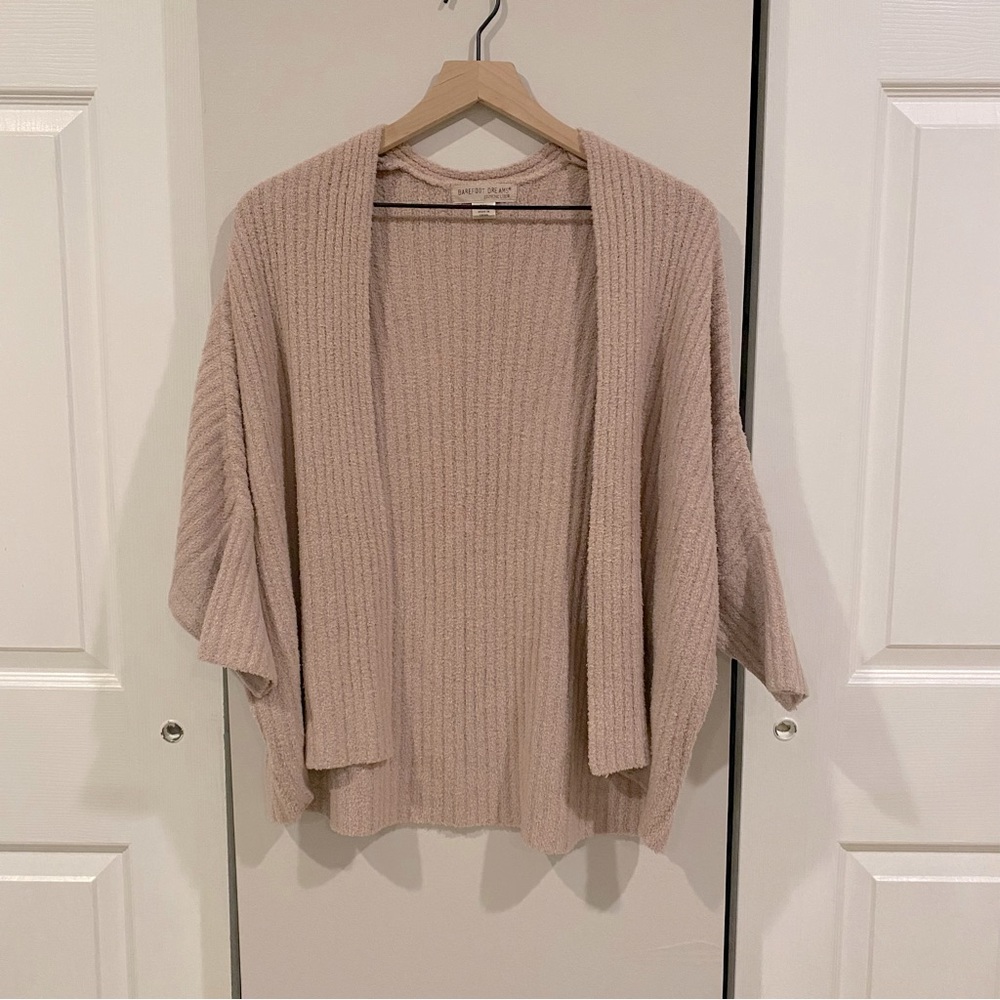 Barefoot Dreams Cozychic Lite Short Cardigan - S/M